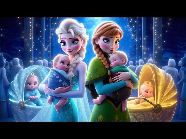 A Mother's Love Never Melts – Elsa & Anna's ️ Emotional Song for Their Twin Daughters 