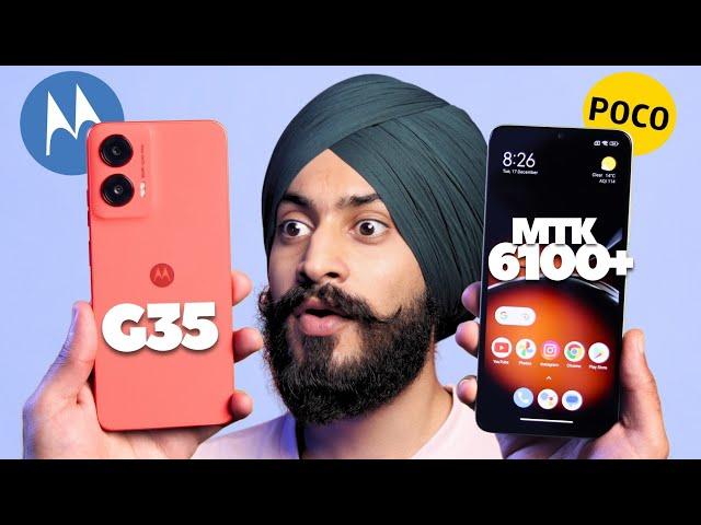 Best Budget 5G Phone Under ₹10,000 | MOTO G35 5G vs POCO |