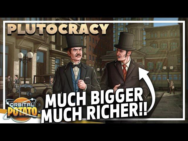 EVERYTHING Scaled Up!! - Plutocracy - Economy Management Business Strategy Game - Episode #1