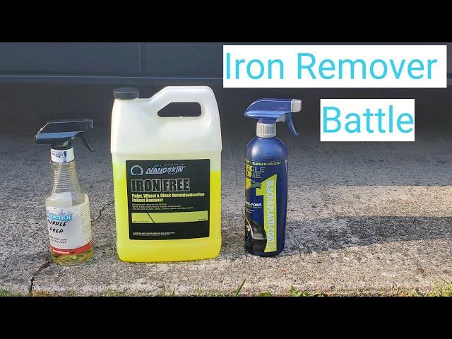 Iron Remover Showdown.