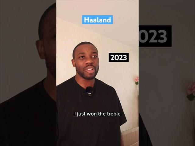 Haaland 2020 vs 2023… #shorts