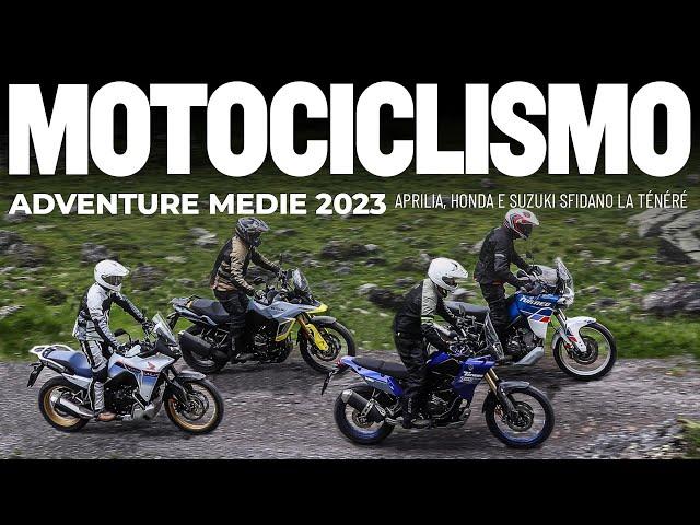 COMPARATIVA ADVENTURE medio-piccole 2023: Aprilia, Honda, Suzuki e Yamaha si sfidano IN CARNIA