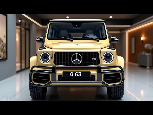 2025 Mercedes G-Class AMG G 63: Luxury, Power, and Performance