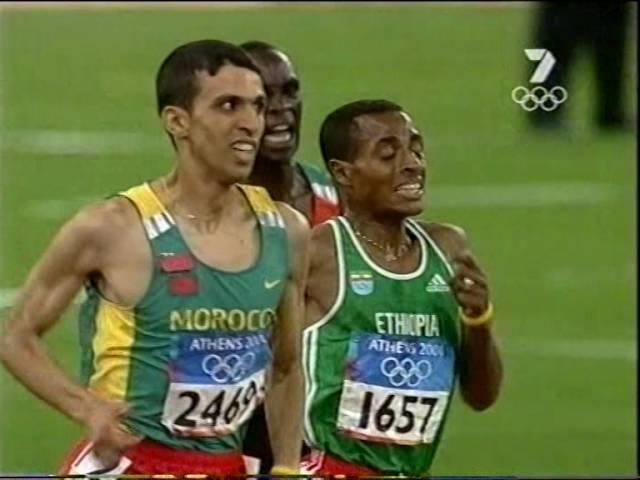 El Guerrouj 5000m Athens Gold