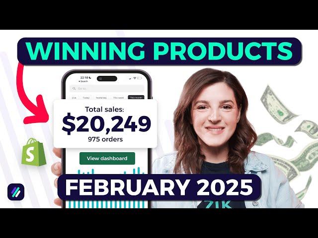 7 Winning Products To Dropship In February 2025