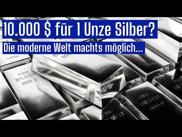 Unter welchen Umständen ist eine Unze Silber 10.000 Dollar Wert? ganz einfach...