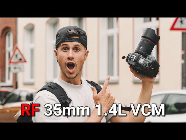 Canon RF 35mm 1.4L VCM lens review! Tested on R5 II, R1 and R3