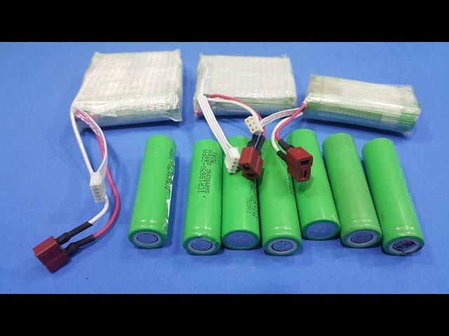 How to make a 2S 3S 4S Battery from old battery get in  broken laptop instead