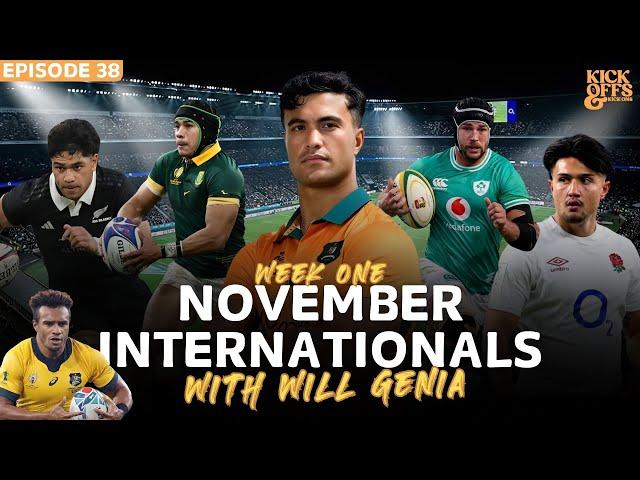 The KOKO Show along with Will Genia dives head first into the November Internationals.