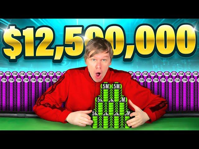 The $12,500,000 Poker Tournament