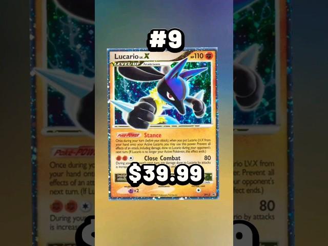 Top 10 Lucario Cards #shorts #lucario #pokemon #pokemoncards #top10