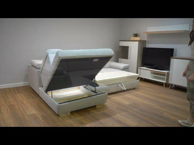 Corner Sofa Bed - REGINI