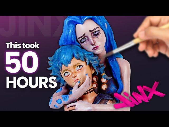 I Sculpted Jinx and Isha Because Therapy Is Expensive (from Arcane Season 2)