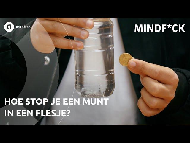 Leer hoe je een munt in een flesje stopt | Mindf*ck