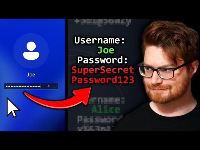 Stealing Computer Passwords on Login