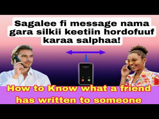 Akkata message jaalallee kenyaa itti xaalafuu dandaenyuu