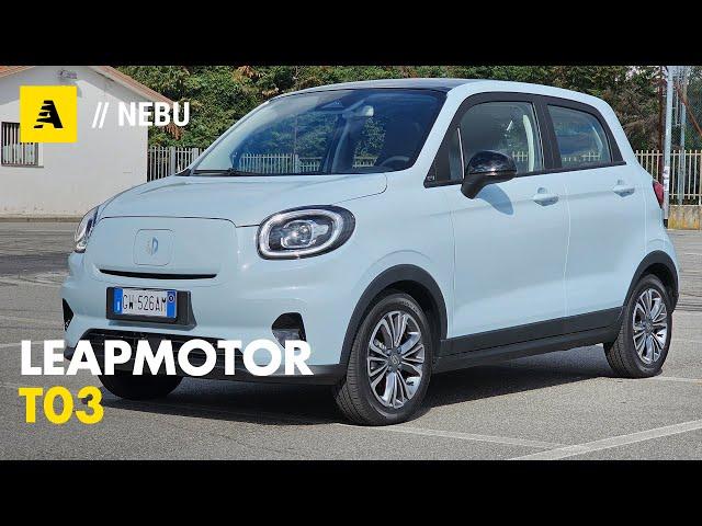 LEAPMOTOR T03 | Quasi 300 KM di autonomia a 17.900€