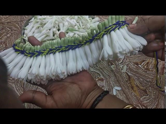 SAMPANGI POO MALAI || How to string sampangi garland || Sampangi poo kattuvathu yeppadi