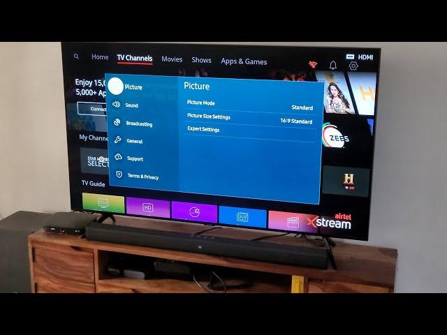 Best Picture Settings -  Samsung Smart TV (Crystal UHD - 2022)