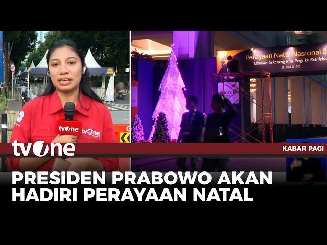 Persiapan Acara Puncak Natal 2024 di GBK | Kabar Pagi tvOne