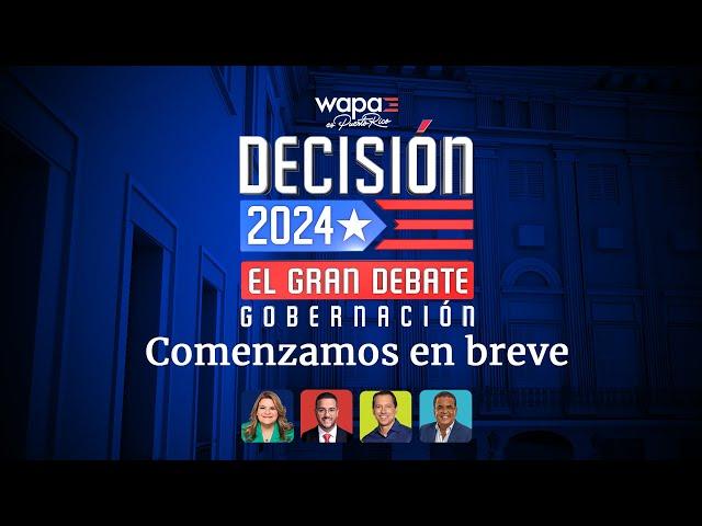 Debate a la Gobernación