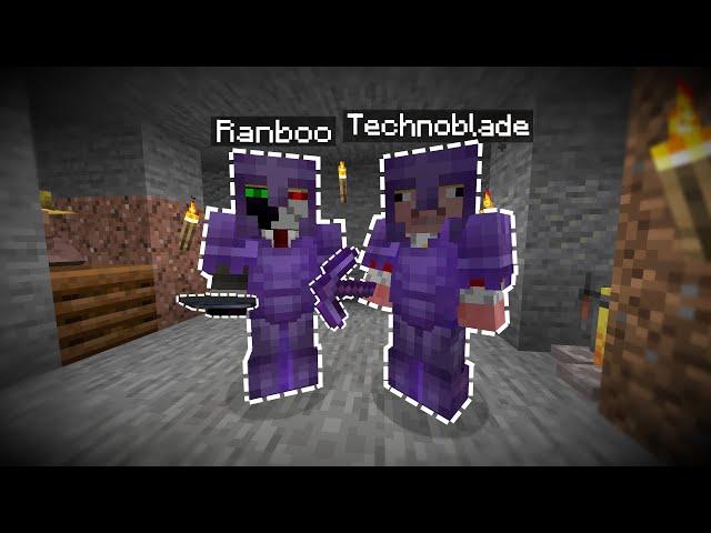 Technoblade and Ranboo being a chaotic duo for 10 minutes straight