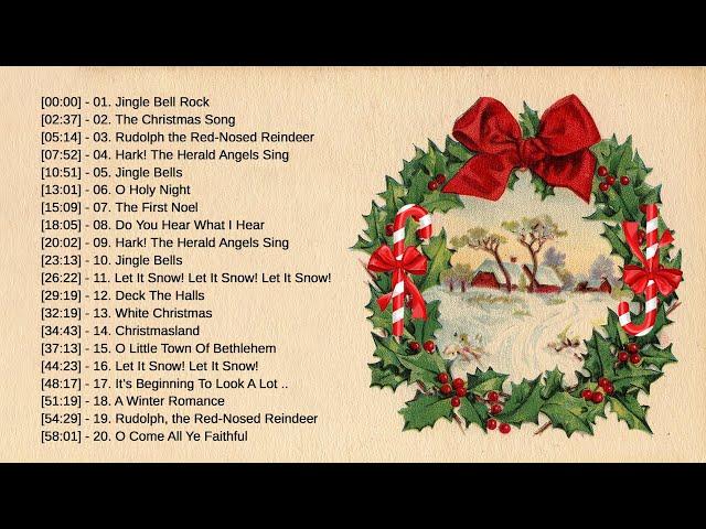 Best of 1950s to 1970s Christmas Carols ~ vintage christmas songs that will melt your heart ️