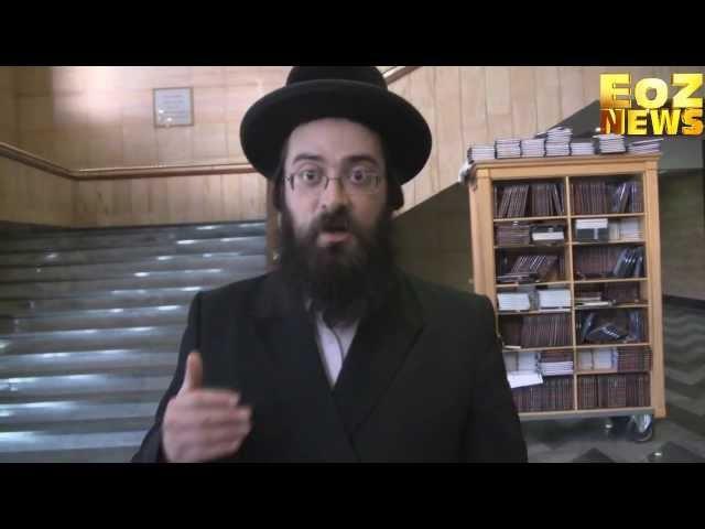 A Hareidi representative discusses the Israeli draft and the economics of his Belz community