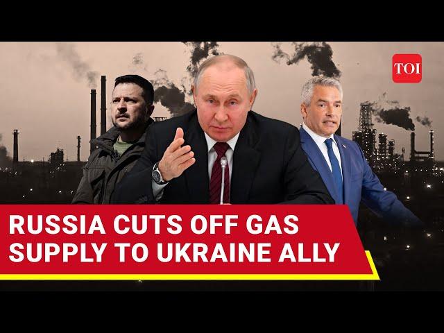 Putin's Big Action: Russia Cuts Off Gas Supply To NATO Nation & Ukraine Supporter Austria | Watch