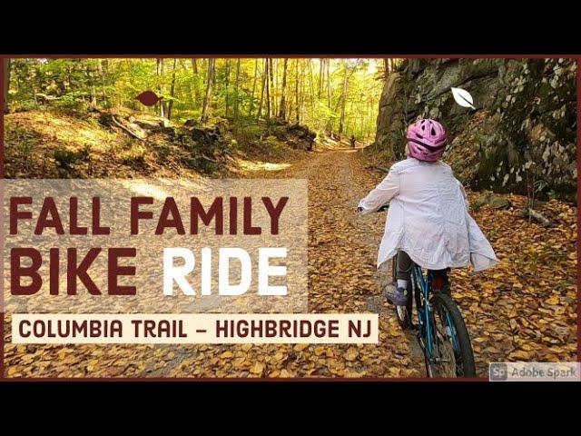 Columbia Trail Fall Family Bike Ride - New Jersey