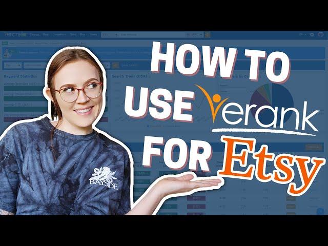 EXPLAINED: How to use eRank for Etsy SEO  Your eRank Dashboard and Keyword Tool