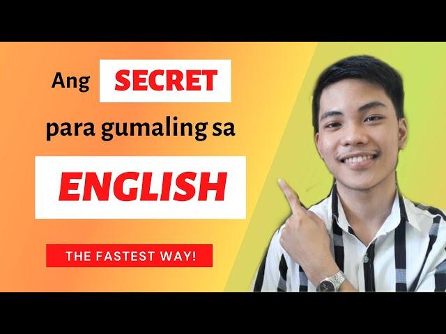 Paano MABILIS na matutong MAG-ENGLISH? | English Hacks