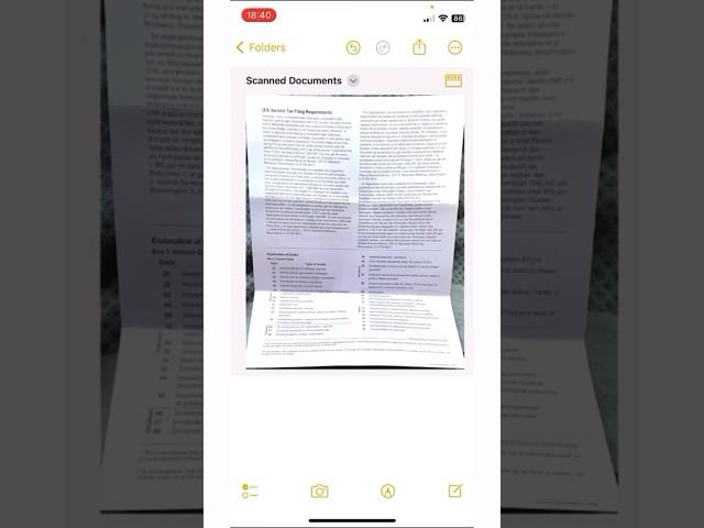 How to Scan Documents on iPhone
