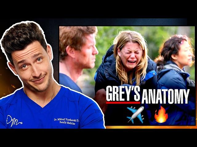 Doctor Reacts To Grey’s Anatomy Plane Crash Episode