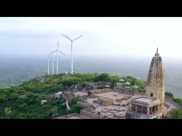 हर्ष भेरू मंदिर सीकर ll Full Drone shots 