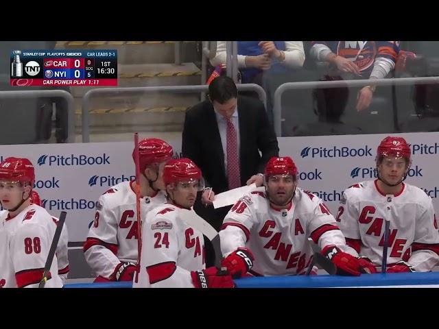 Ryan Pulock Hits Jack Drury and Knocks Him Out of Game 4