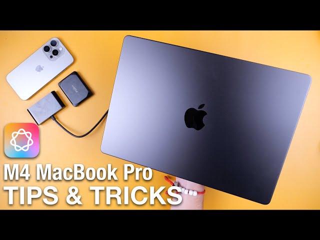 How to use M4 MacBook Pro + Tips/Tricks!