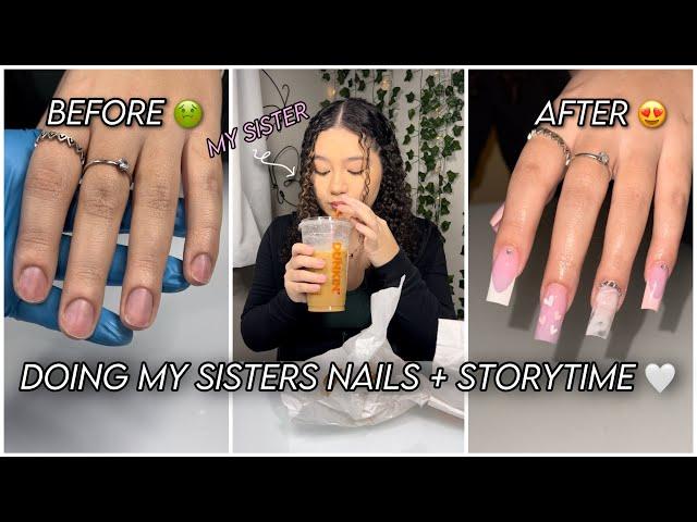 Storytime: My Boyfriend CHEATED on me with his CO-WORKER  + Watch me do my Sister's Nails 