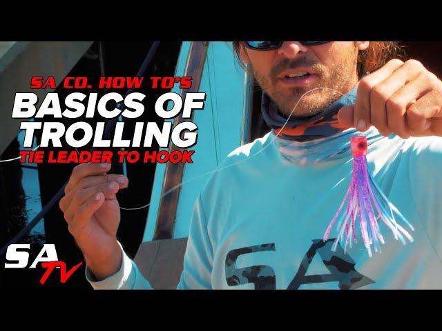 SA How To's | TIE LEADER TO HOOK w/ Capt. Chris Fay