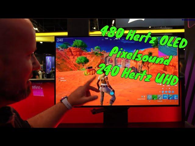 240/480 Hertz UHD OLED Monitor gesichtet bei LG - 32GS95UX-B Dual Mode | Gamescom 2024