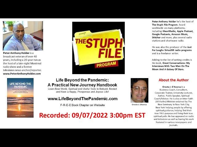 Peter Anthony Holder - The Stuph File Program - Oreste J. DAversa