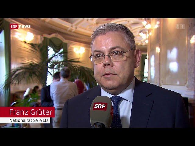 Alt Bundesrat Ueli Maurers Beziehung zu China - SRF 10vor10 Beitrag