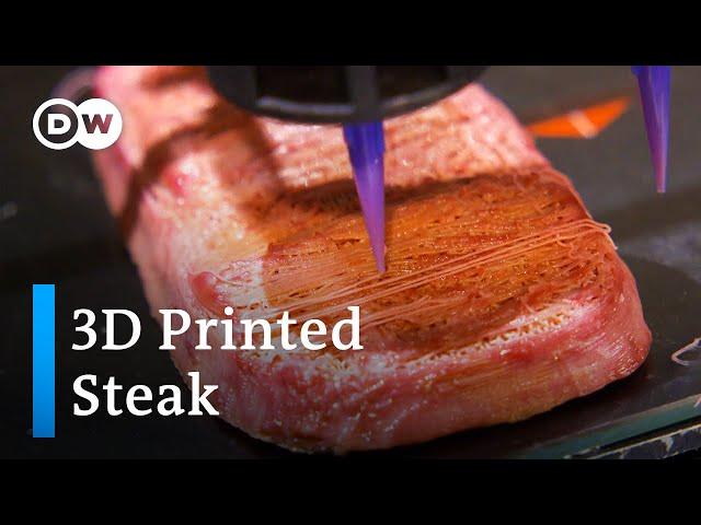 3D Printed Vegan Steak That Tastes Like Real Meat