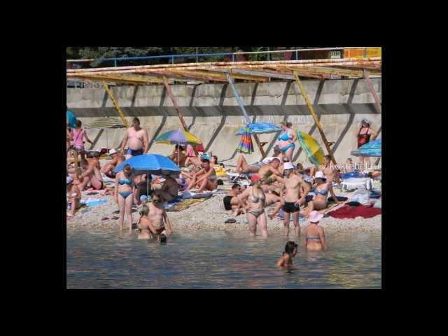 beach Koktebel Crimea Ukraine (пляжи Коктебеля Крым Украина)