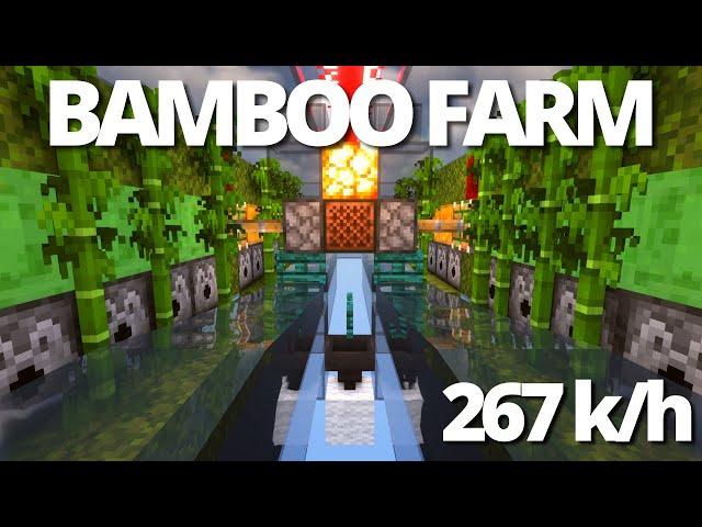 Lag Friendly Bamboo Farm Using Bonemeal |  267k - 1 Million/h (Tutorial)