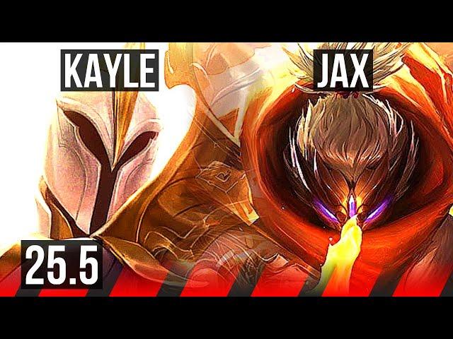 KAYLE vs JAX (TOP) | 41k DMG | KR Diamond | 25.5