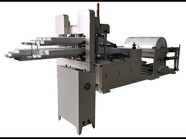 High capacity four decks napkin tissue paper making machine