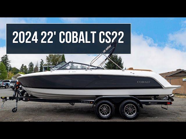 FOR SALE: NEW 2024 22' Cobalt CS22 (Stock number: 12438E424)