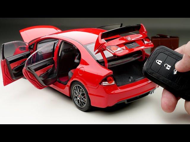 Unboxing of Most Realistic Honda Civic Type R 1:18  Scale Diecast Model Car