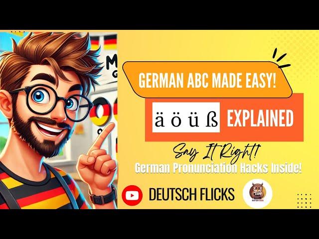 #3 German Alphabet & Pronunciations  | Master A1 Basics Fast!